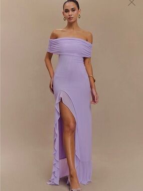 Meshki Audrey Off The Shoulder Dress